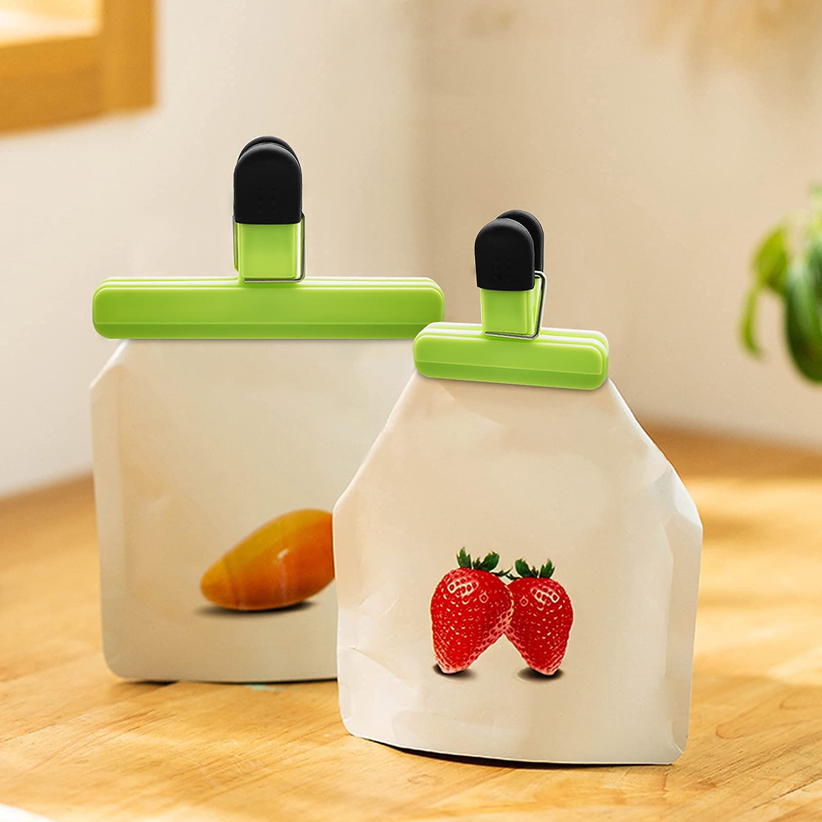 Pinzas pequeñas para bolsas de alimentos Business King, útiles para bolsas pequeñas