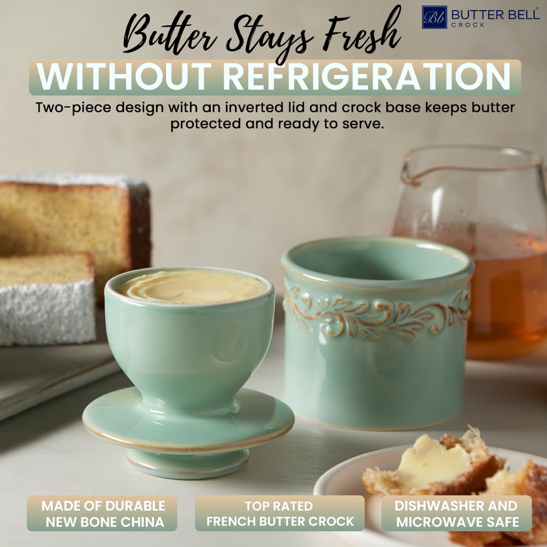 Butter Bell china hueso premium, duradera y estética de cocina