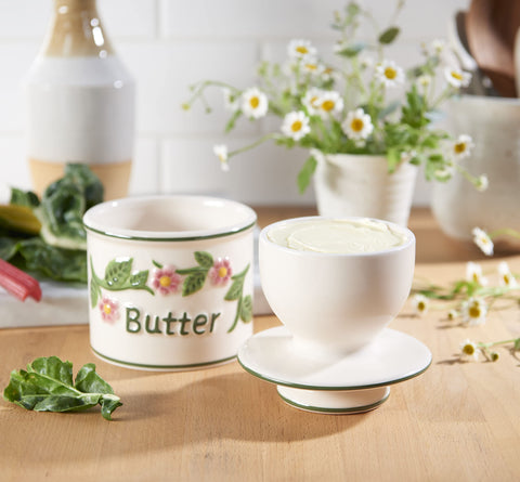 Diseño La Fleur, colección floral de Butter Bell para decorar la mesa.