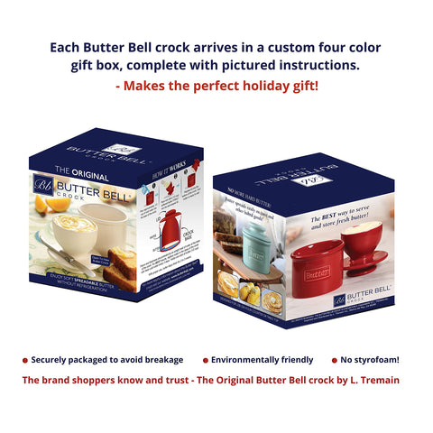 Butter Bell empaque reciclable, regalo ideal para casa