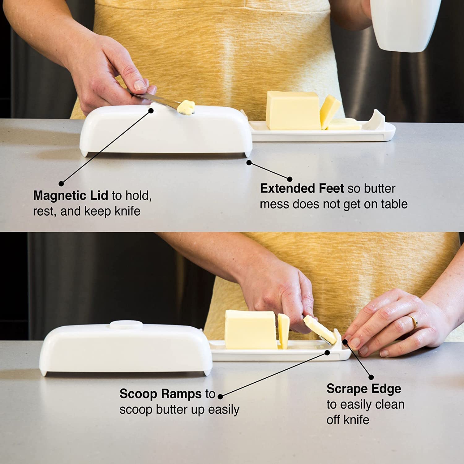 Butter Hub rampas para untar facilitan sacar la mantequilla