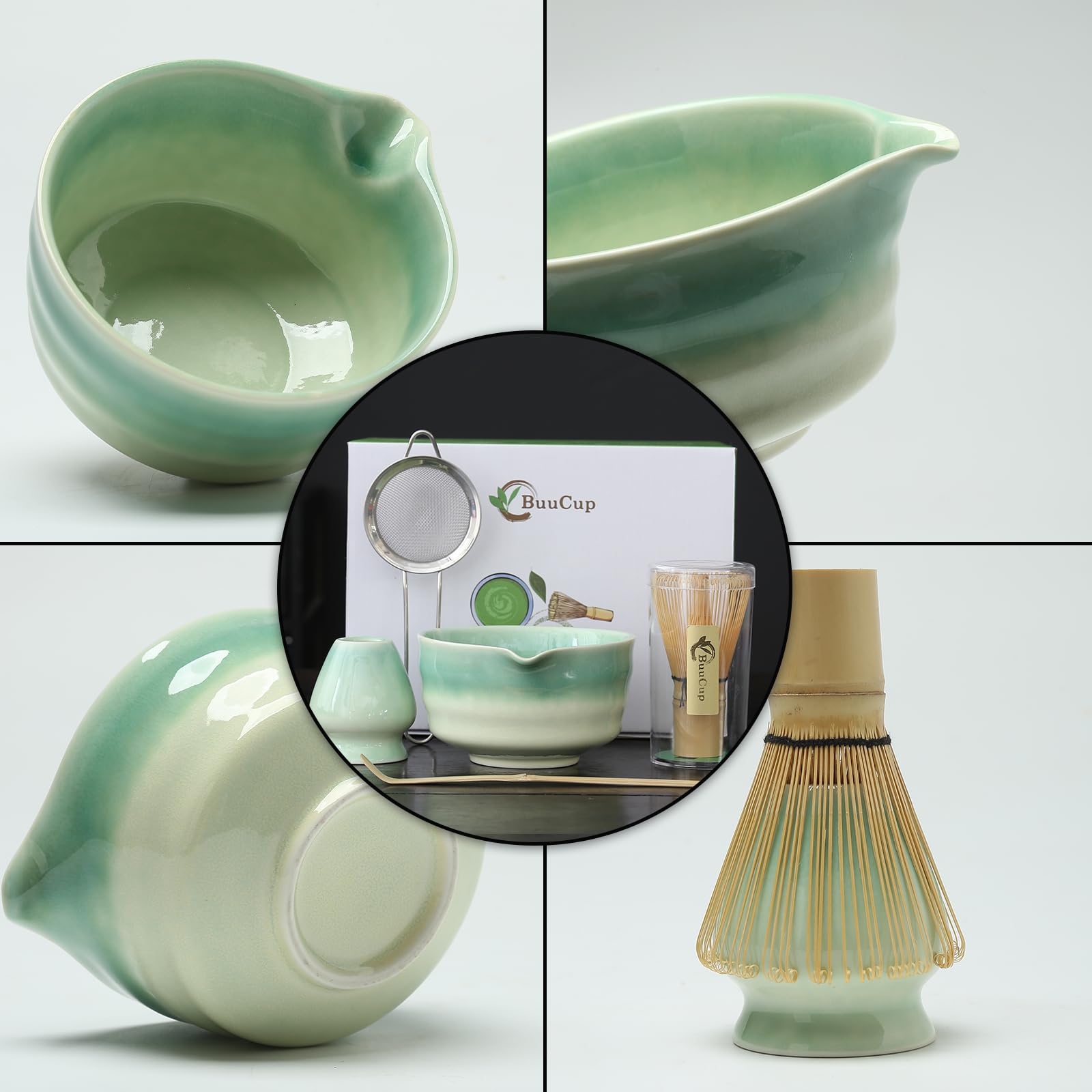 Batidor de bambú Buucup para mezclar matcha de forma perfecta
