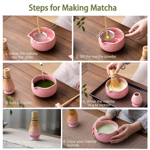 Buucup cucharilla de bambú para medir matcha con precisión