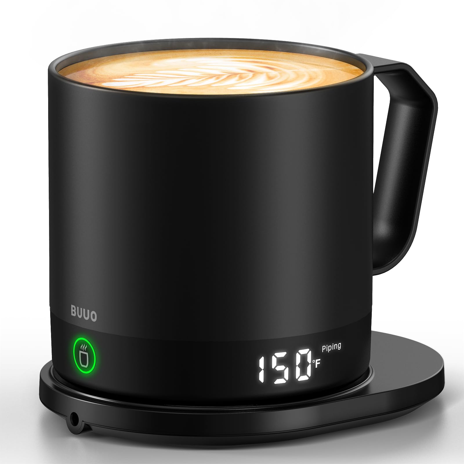 buuo taza-calentadora 14oz con tapa y retención de calor