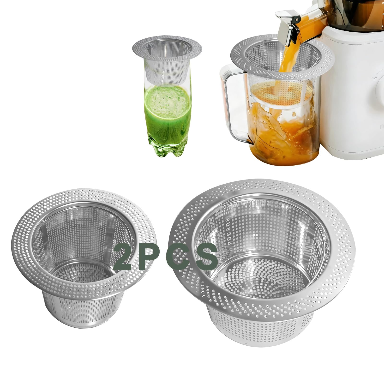 Filtro fino secundario grande de Buwesru para Nama J2, jugo más suave y sin pulpa.