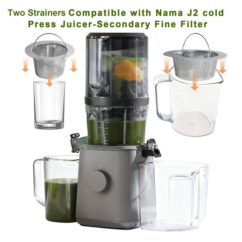 Filtro fino secundario pequeño de Buwesru para Nama J2, filtrado rápido en tazas.