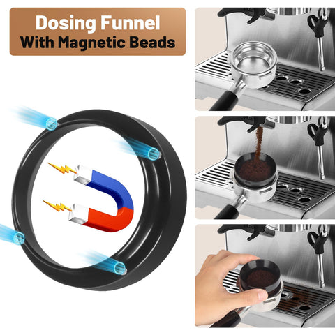 BUWILRQ kit de accesorios espresso 51mm completo para control total