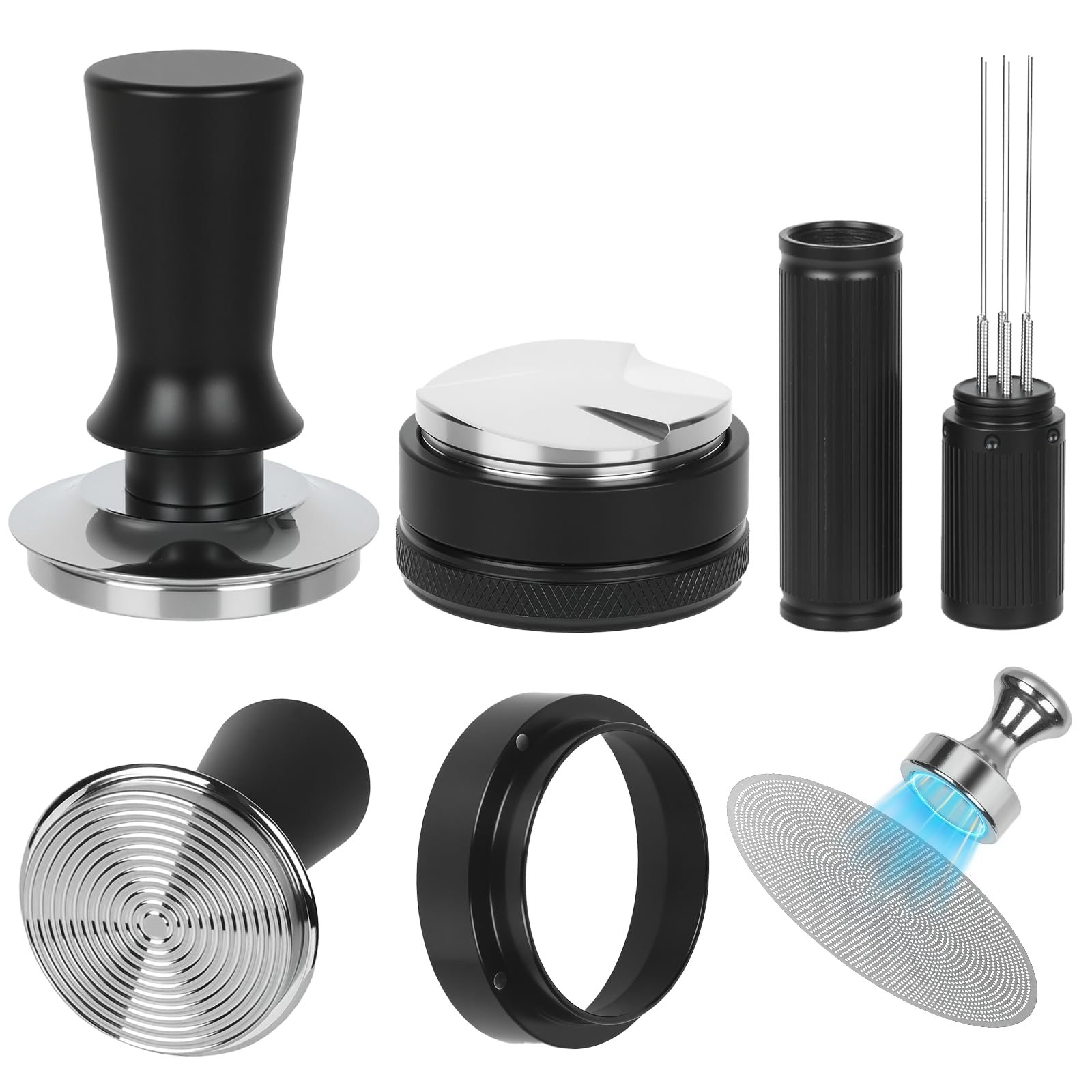 BUWILRQ mazo espresso muelle 51 mm para presión estable durante la extracción