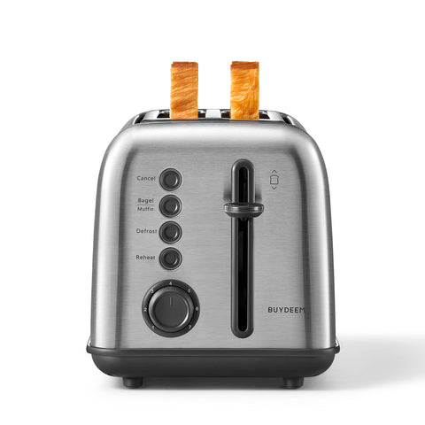 BUYDEEM DT620 frontal retro en acero inoxidable, diseño duradero para encimeras modernas.