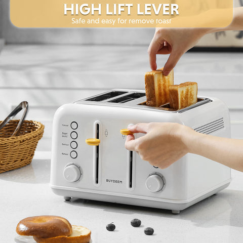BUYDEEM DT640 paneles de control independientes para dos tostados simultáneos