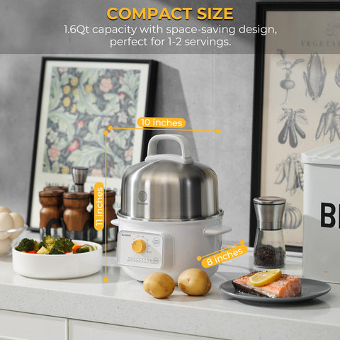 BUYDEEM G32 diseno compacto ideal para cocinas pequenas y ahorro de espacio.