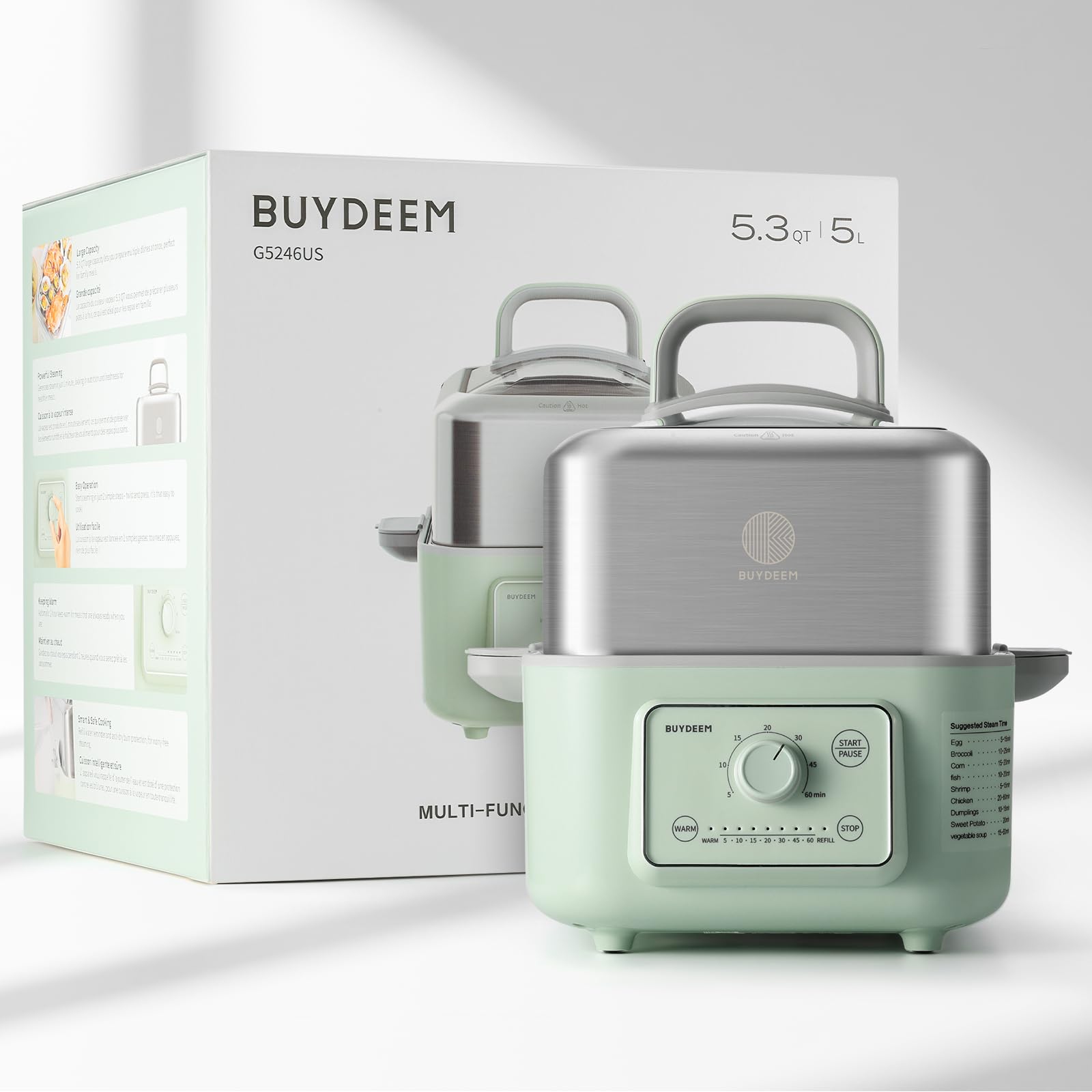 BUYDEEM G52 diseño compacto para ahorrar espacio