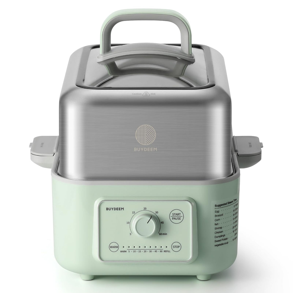 BUYDEEM G52 vaporera con capacidad de 5 litros para 2-4 porciones