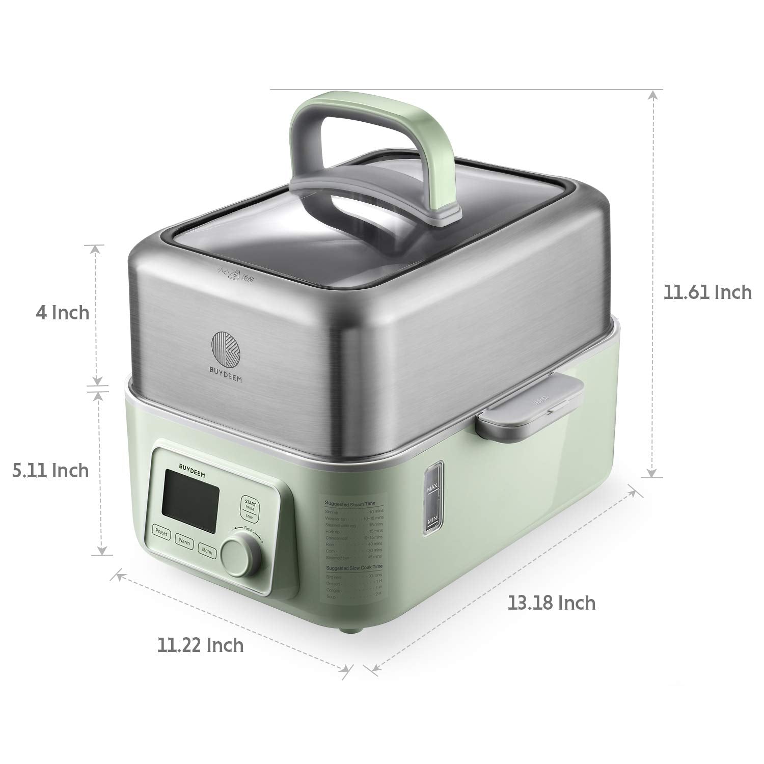 Diseño compacto de BUYDEEM G553 para cocinas pequeñas
