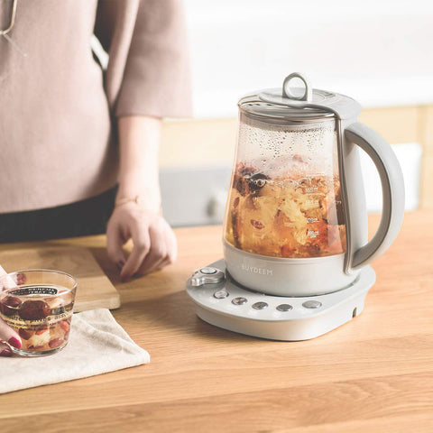 BUYDEEM K2683 cesta de té extraible facilita probar sabores.