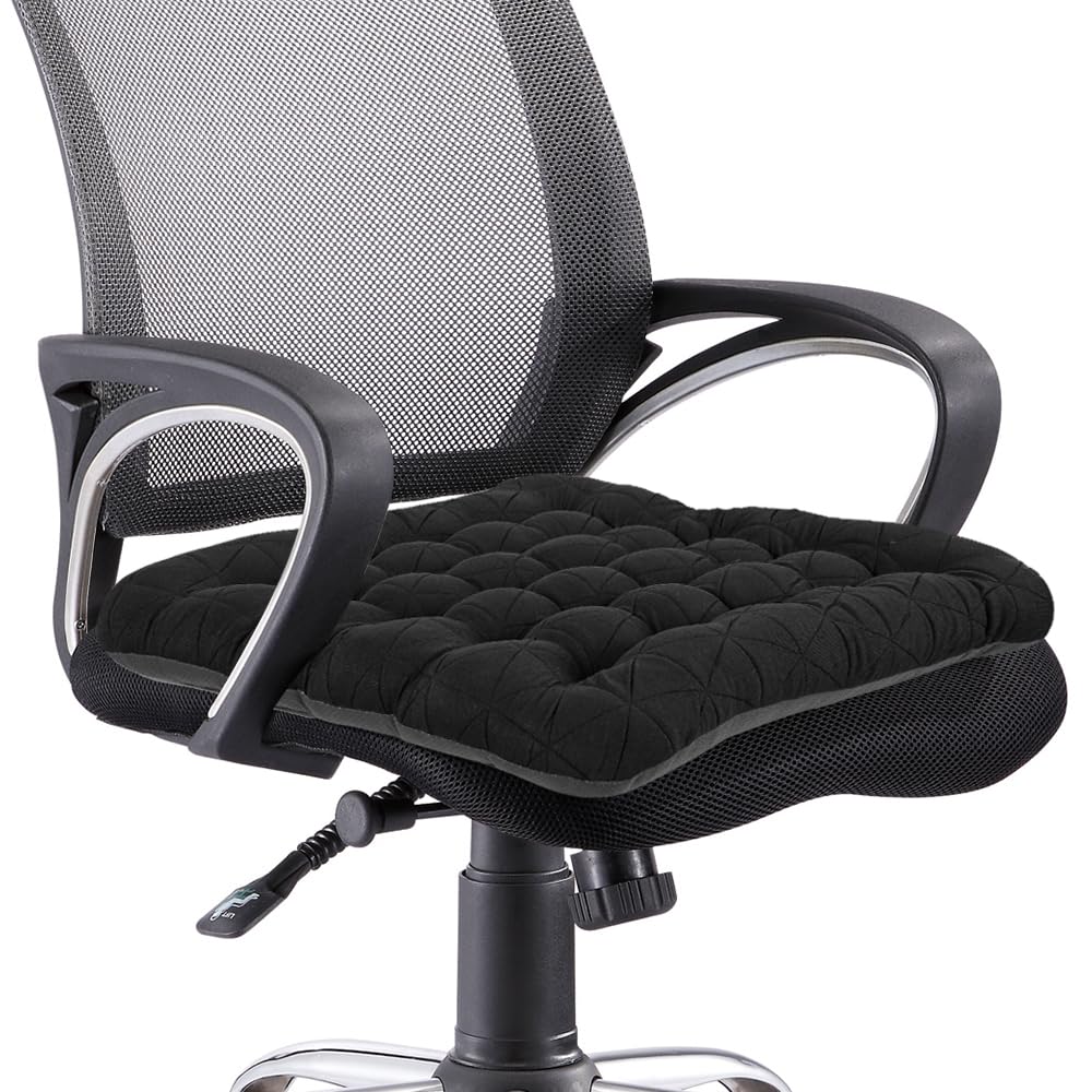 Almohadilla BUYUE para silla de oficina con jacquard de lujo para mayor confort
