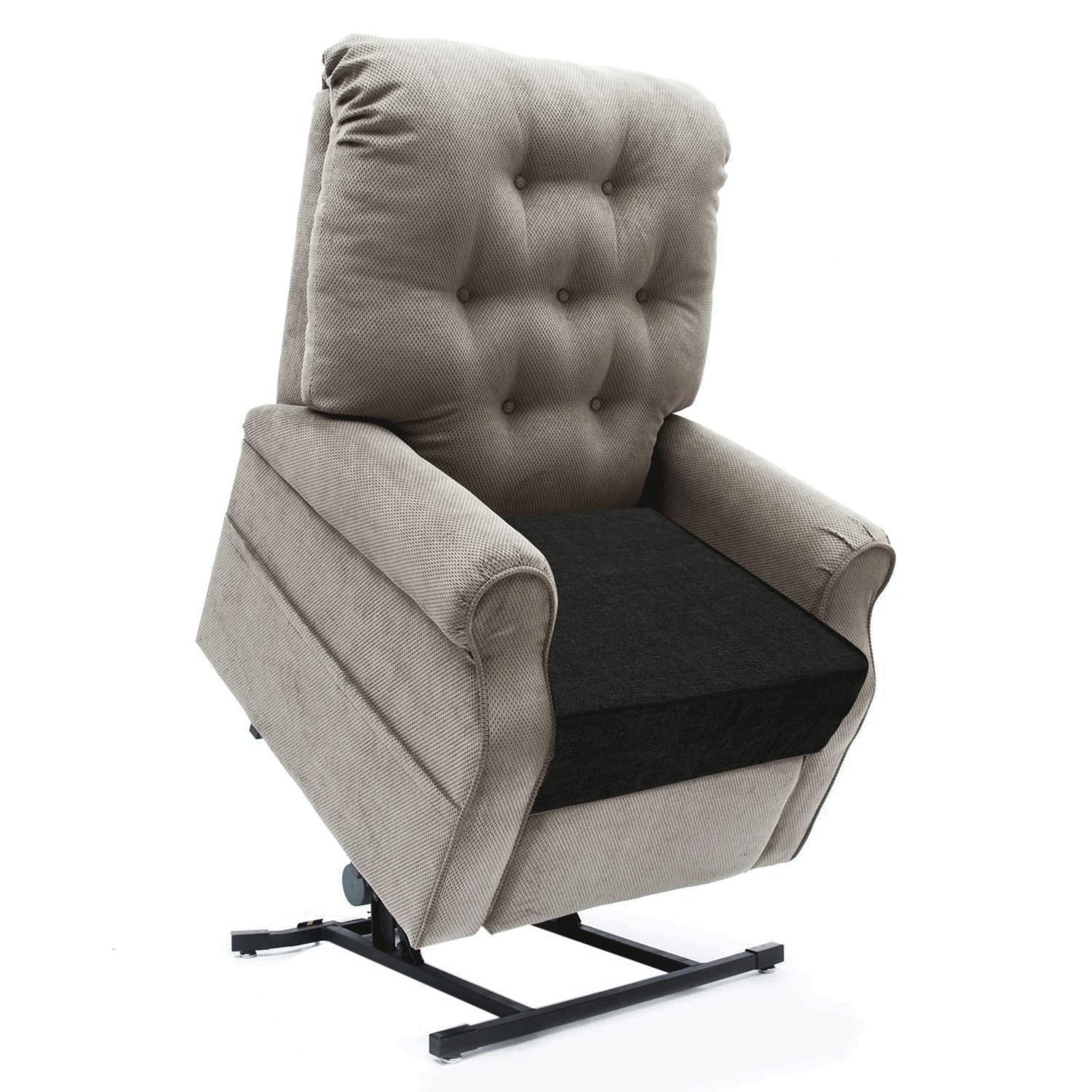 BUYUE Almohadón silla ascenso 20x20, facilita levantarse con comodidad.