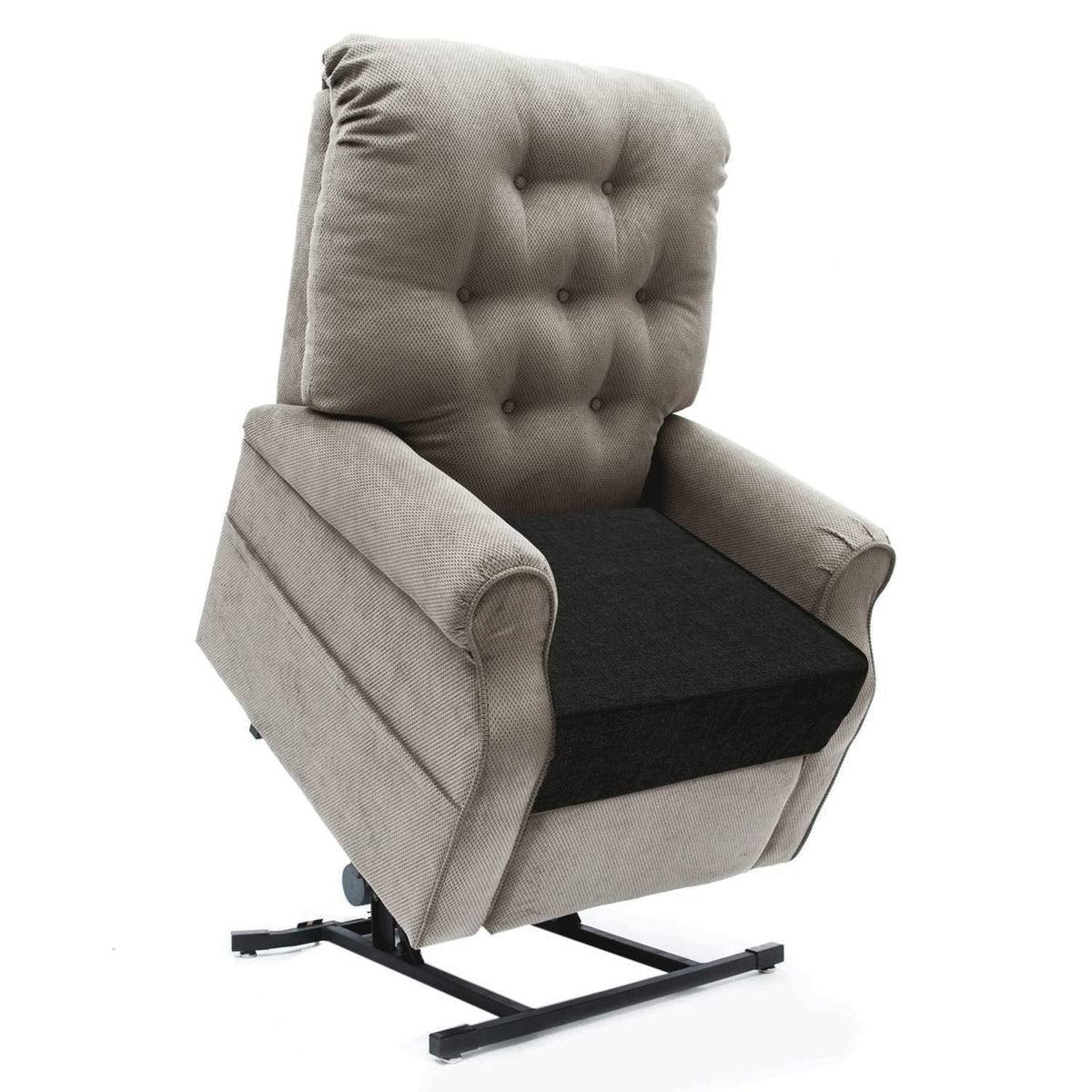 BUYUE Almohadón silla ascenso 20x20, facilita levantarse con comodidad.