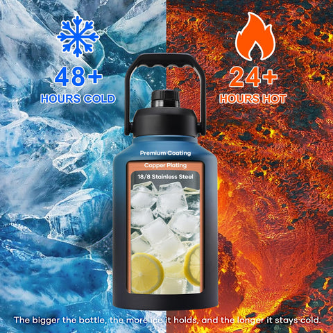 BUZIO botella aislada ThermoArmour para frío prolongado