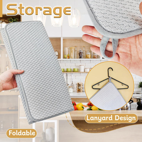 Modelo plegable Bvrbaory para guardarlo fácilmente en cajones o gavetas.