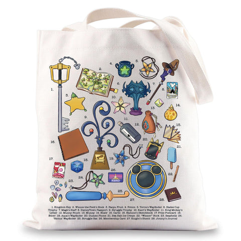 BWWKTOP Bolso tote Reino Encantado con diseño tridimensional para estilo único