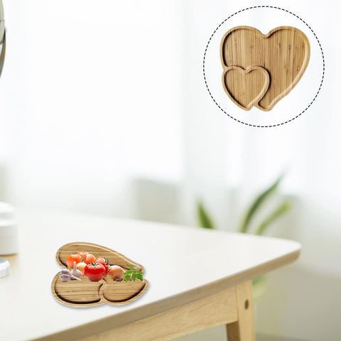 BWWNBY Presentación de frutas en bandeja decorativa elegante para mesa.