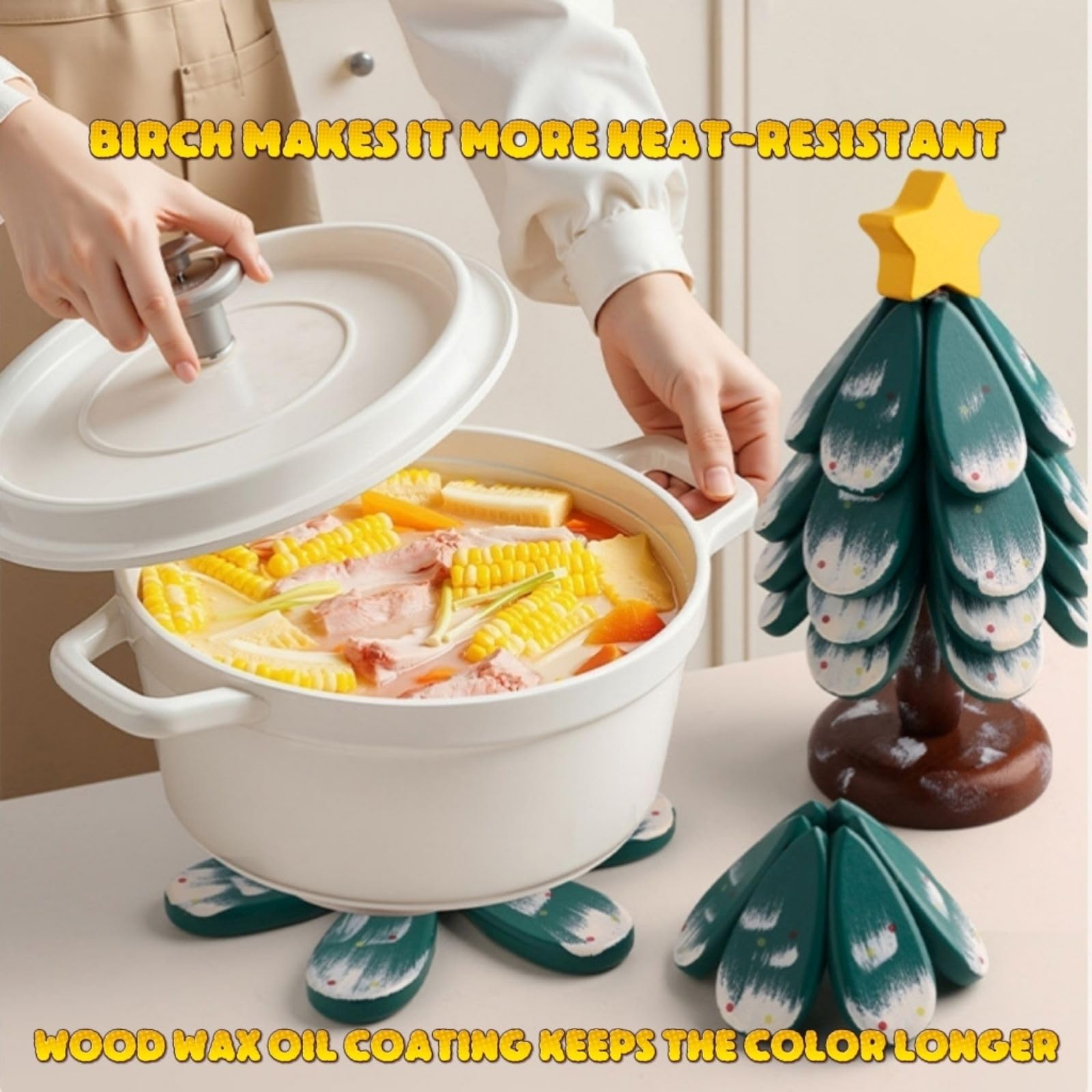 BXBibxiy posavasos-arbol regalo envuelto y listo para entregar