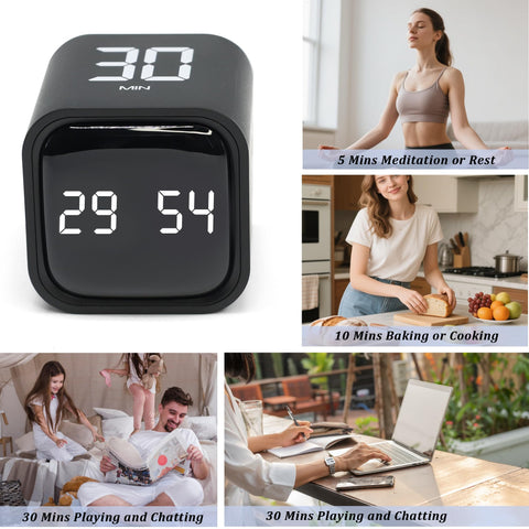 BXF SPORTS alarma ajustable y vibración para recordatorios discretos.