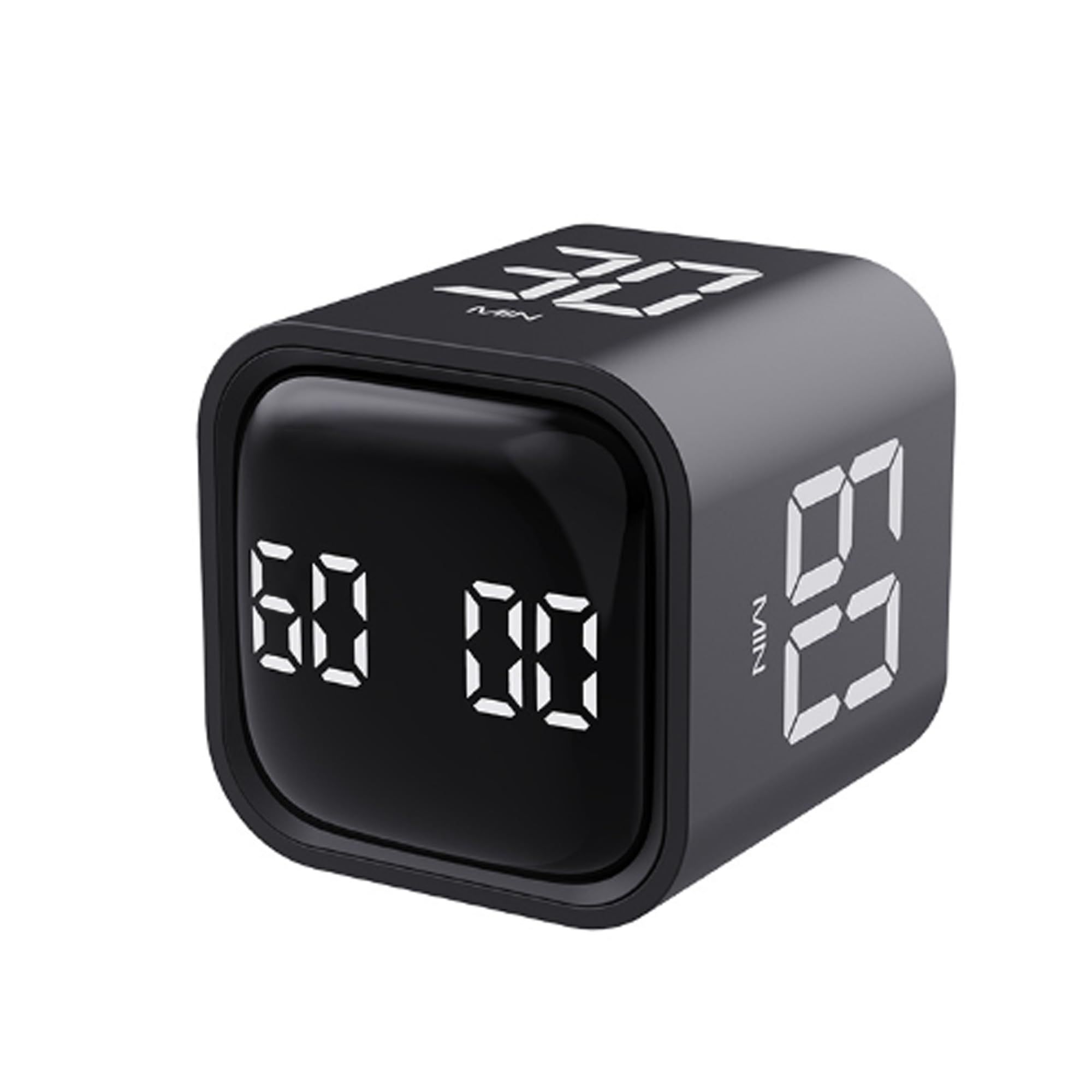 BXF SPORTS temporizador pomodoro rotativo de 5 minutos para concentración.