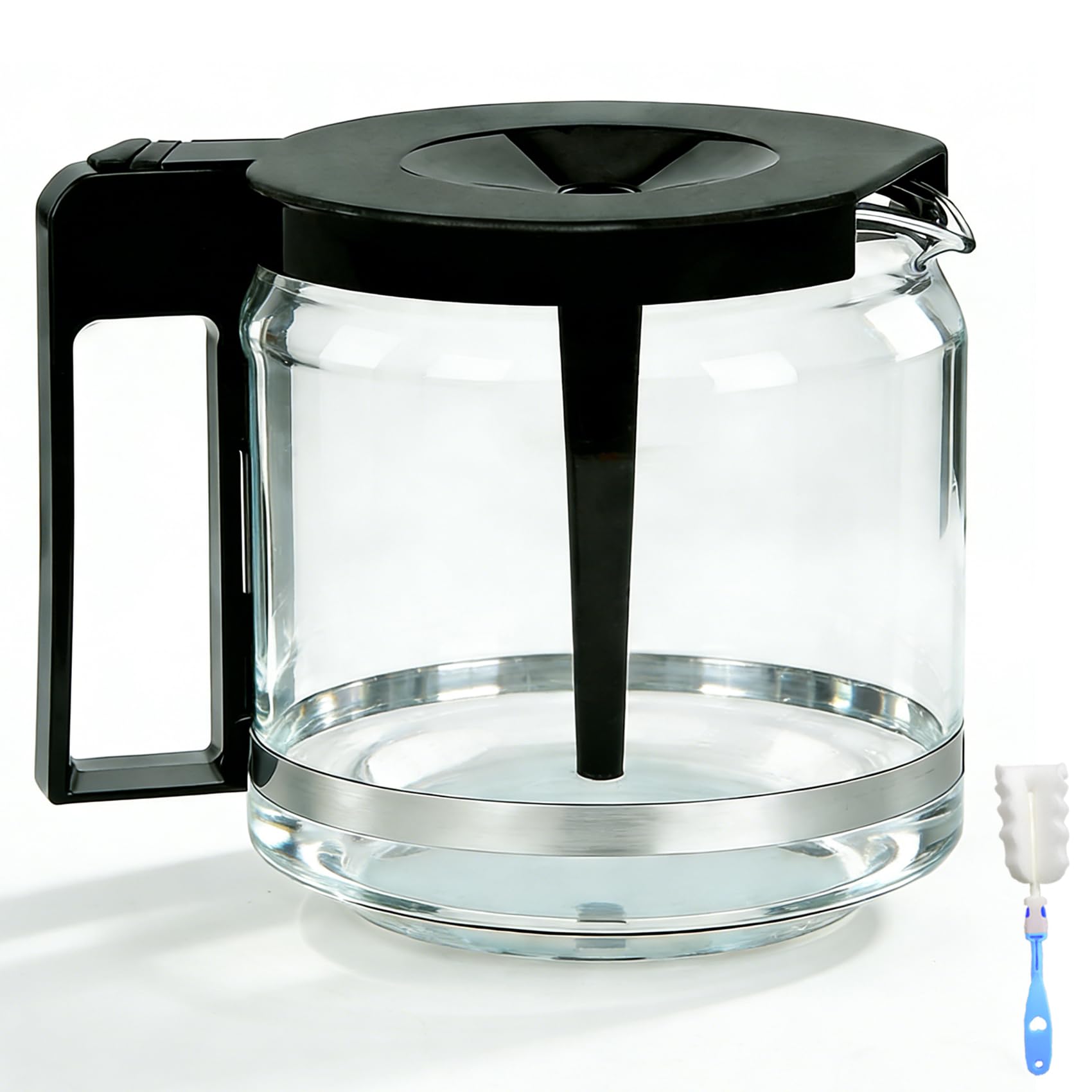 Bxmgr jarra-vidrio para cafetera Moccamaster KBG, resistente al calor y verter suave.