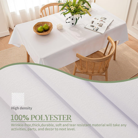BYDOLL mantel blanco 60x84, ideal para bodas y celebraciones