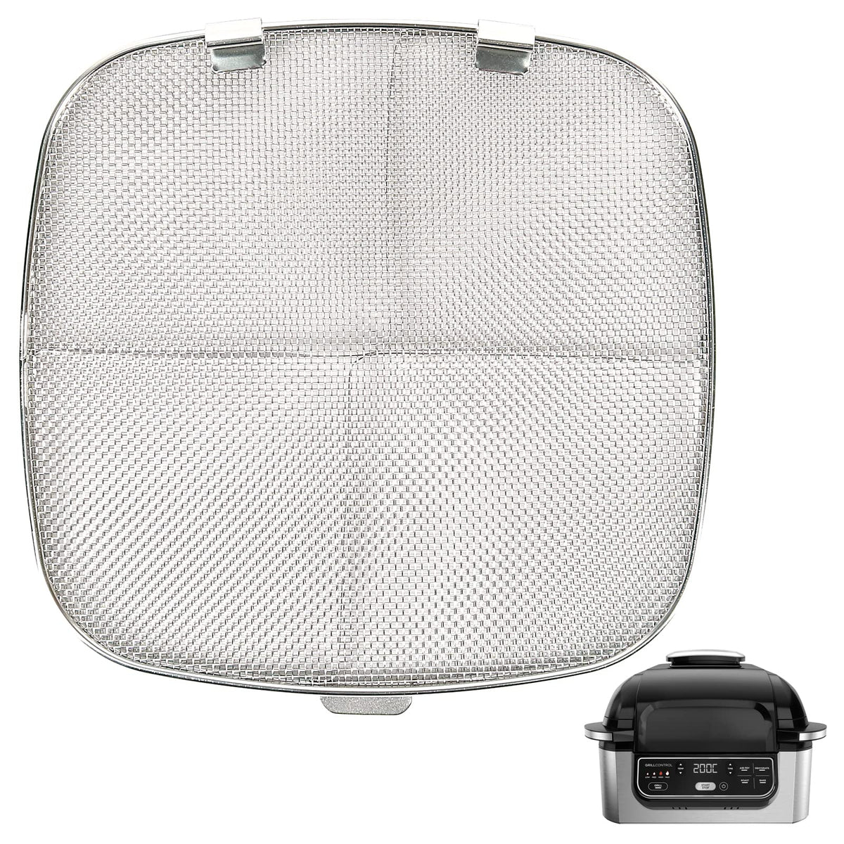 BYKITCHEN cubre salpicaduras para Ninja AG301 protege el elemento calefactor