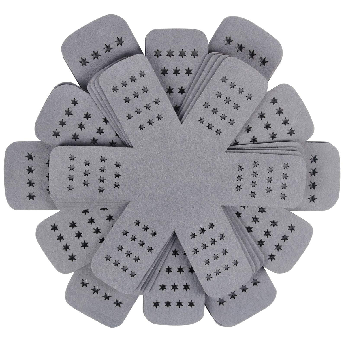BYKITCHEN protector de sartenes con estrella, protege ollas y sartenes sin rayaduras.
