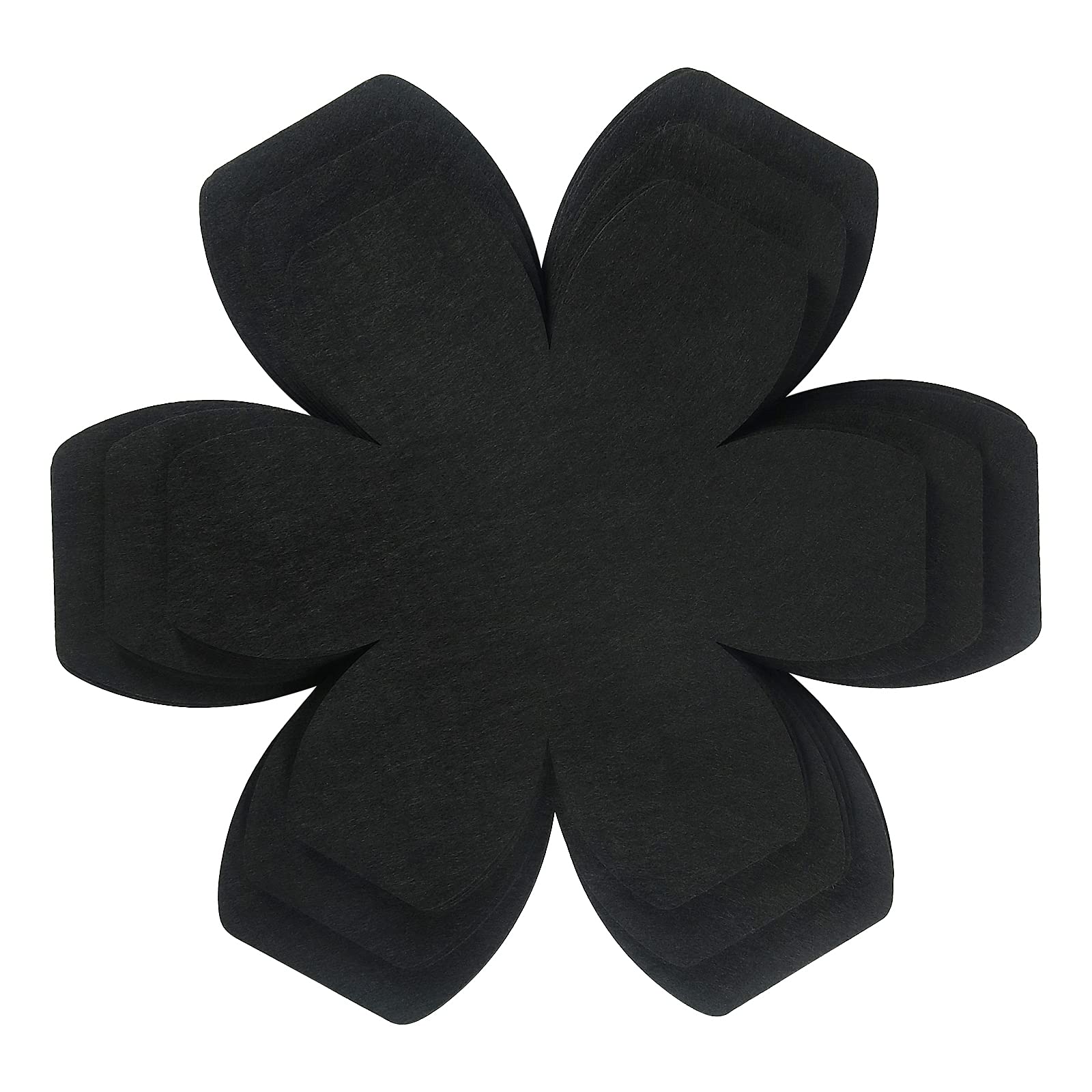 BYKITCHEN protectores de sartenes, juego de 12 en tres tallas para apilar sin rayaduras.