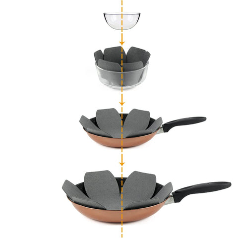 BYKITCHEN separadores en tres tallas facilitan ajuste para utensilios diferentes