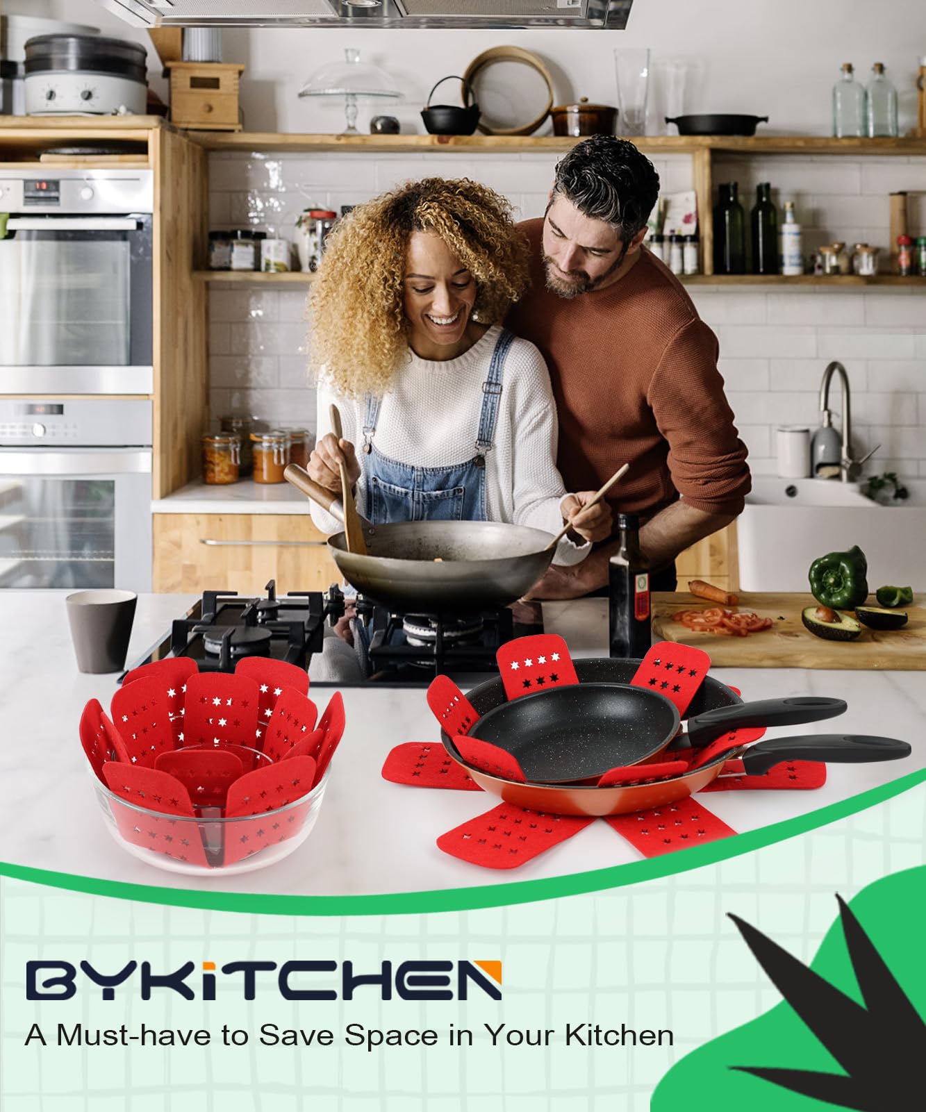 BYKITCHEN uso versátil para vidrio, cerámica y superficies frágiles.