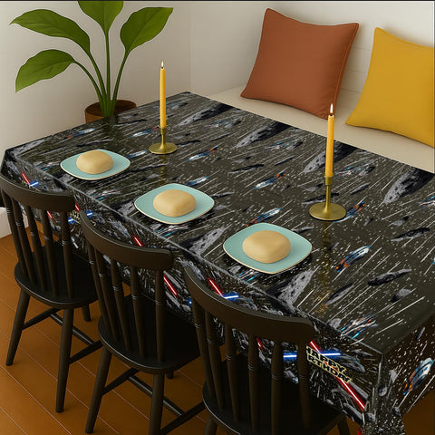 Mantel para interiores y exteriores byojia galaxia, uso versátil para cumpleaños.