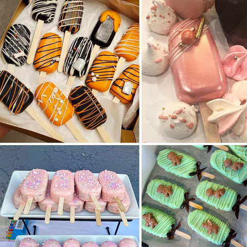 BZIDII cierres dorados para empaquetado, acabado profesional.