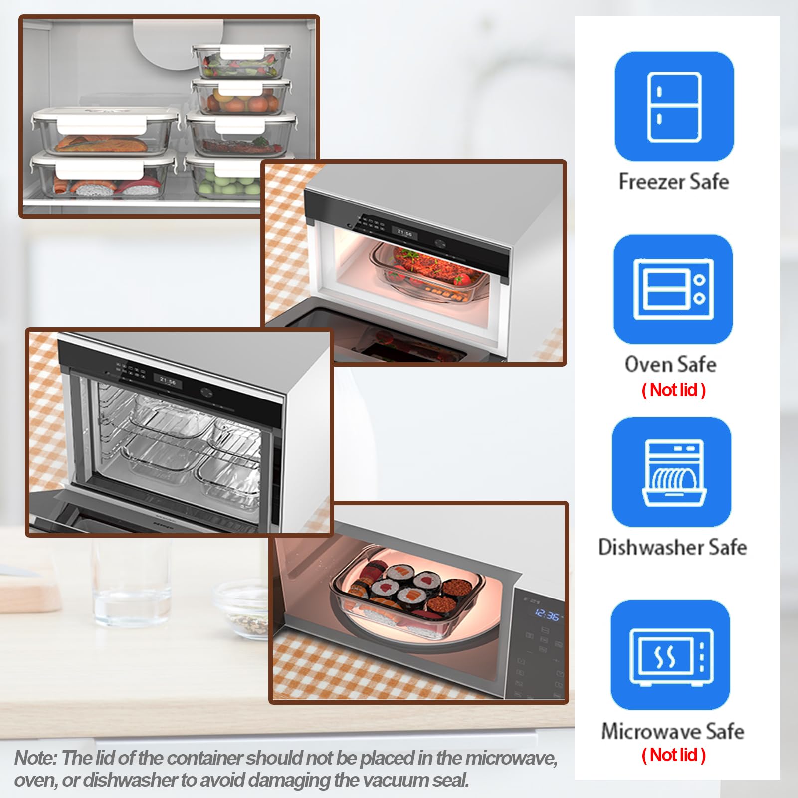 CABIBOX frascos 1.48L para preparar comidas y organizar despensa.