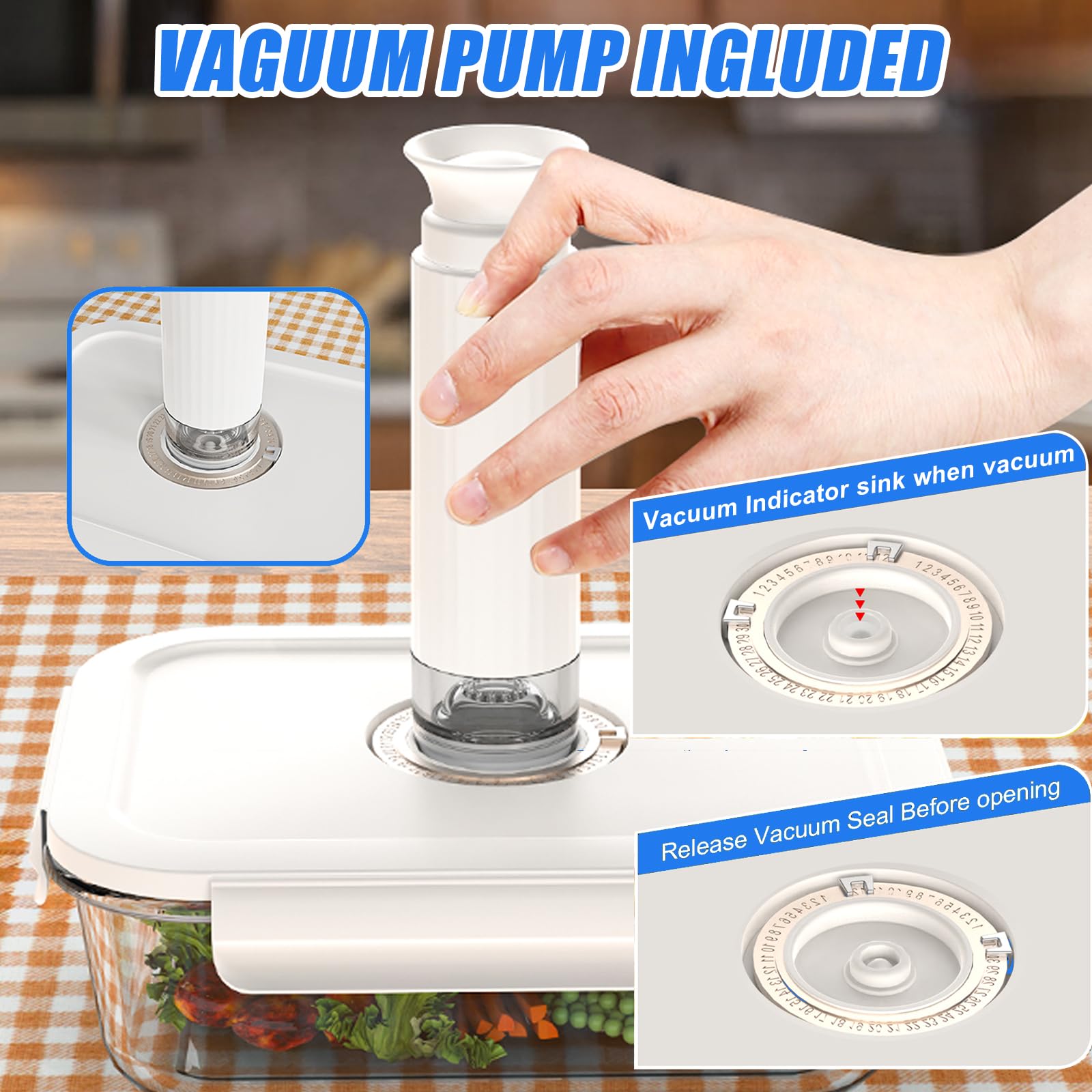 CABIBOX frascos vidrio 630ml para porciones y sobras.