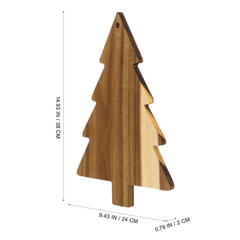 Cabilock árbol navideño tablero-corte-detalle, acabado tallado y diseño decorativo.