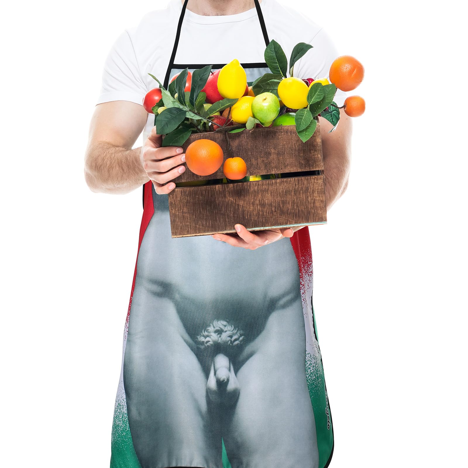 Delantal Cabilock con diseño artístico para cocinar y proyectos hazlo-tu-mismo.