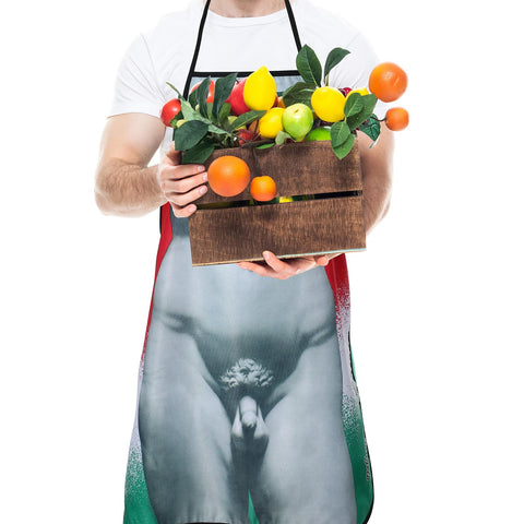 Delantal Cabilock con diseño artístico para cocinar y proyectos hazlo-tu-mismo.