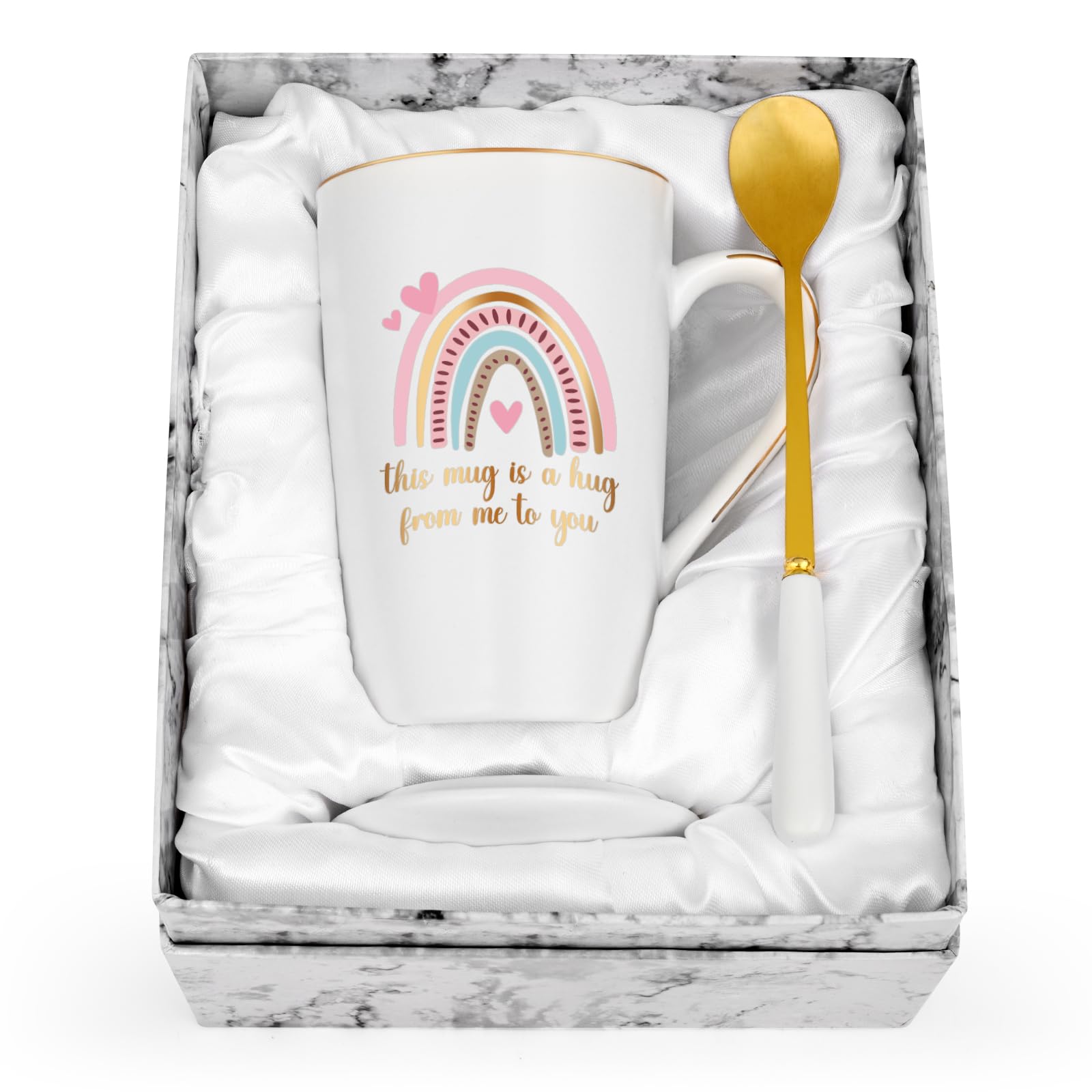 Cabtnca Coffee Mug para mujeres, vista frontal, regalo significativo para cumpleaños o Navidad.