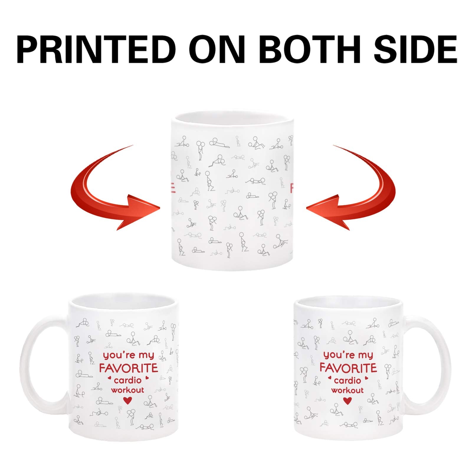 Taza apta para microondas y lavavajillas, Cabtnca.