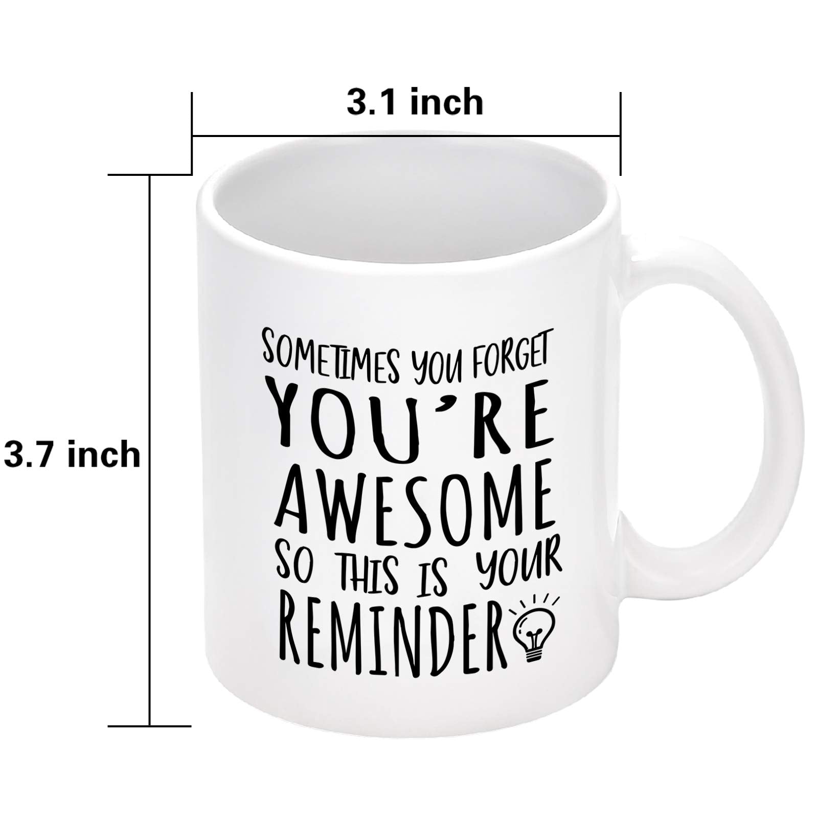 Taza Cabtnca en blanco con diseño sencillo, combina con cualquier cocina