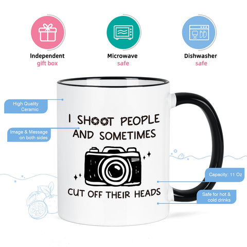 Taza Cabtnca cerámica de alta resistencia para uso diario
