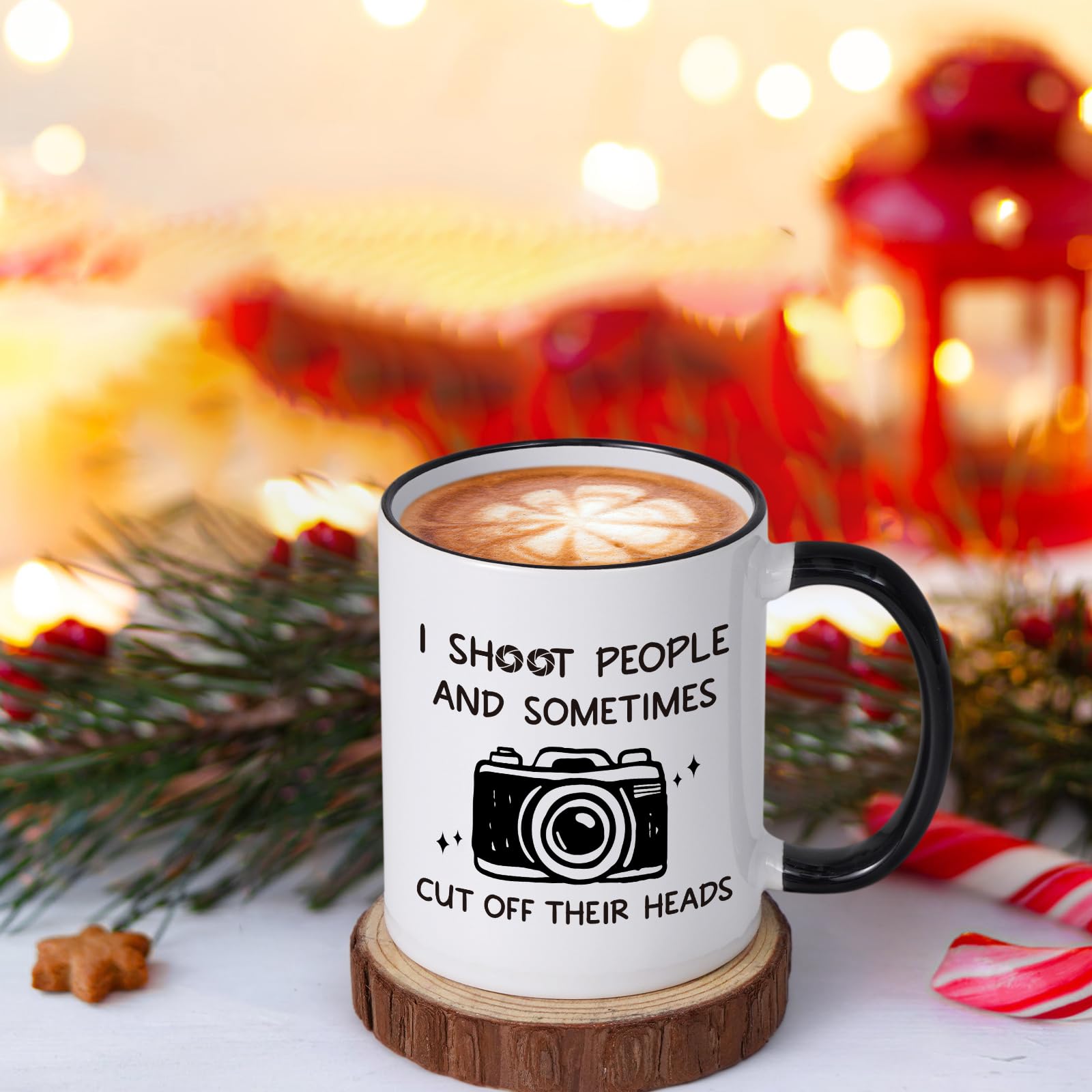 Taza Cabtnca con impresión a doble cara para mayor impacto visual