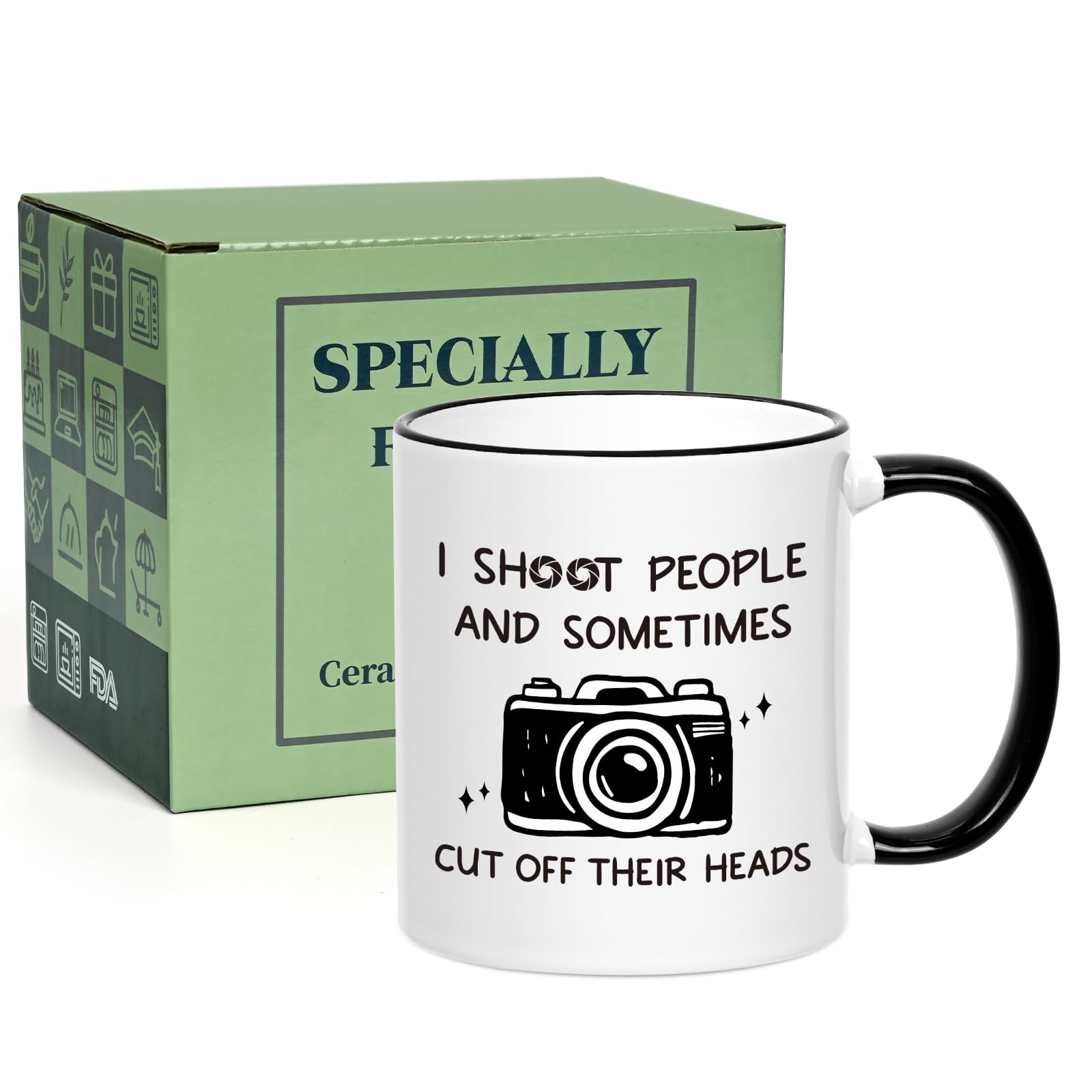 Taza Cabtnca lista para regalo con empaque elegante