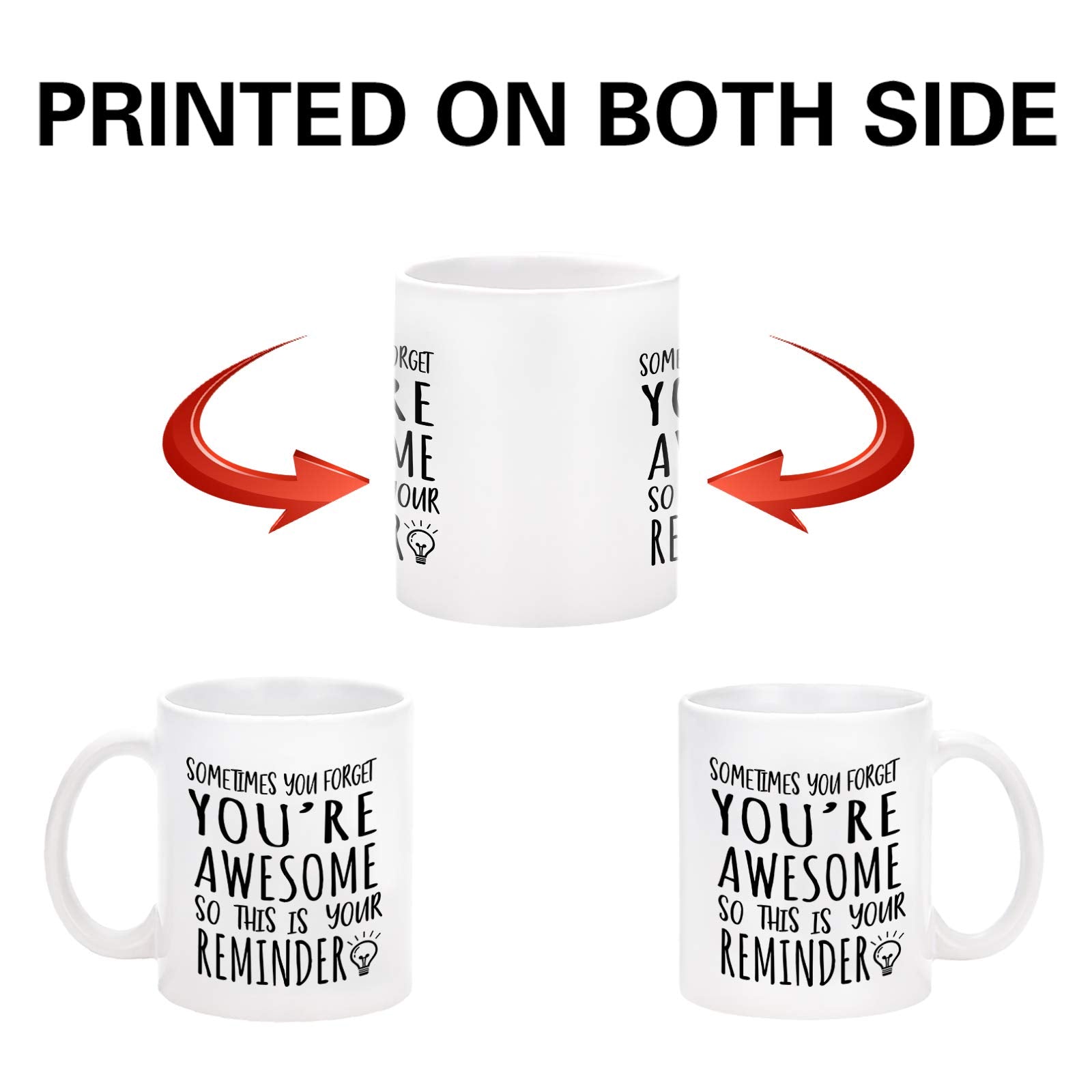 Taza Cabtnca apta para microondas y lavavajillas, facilita la limpieza diaria